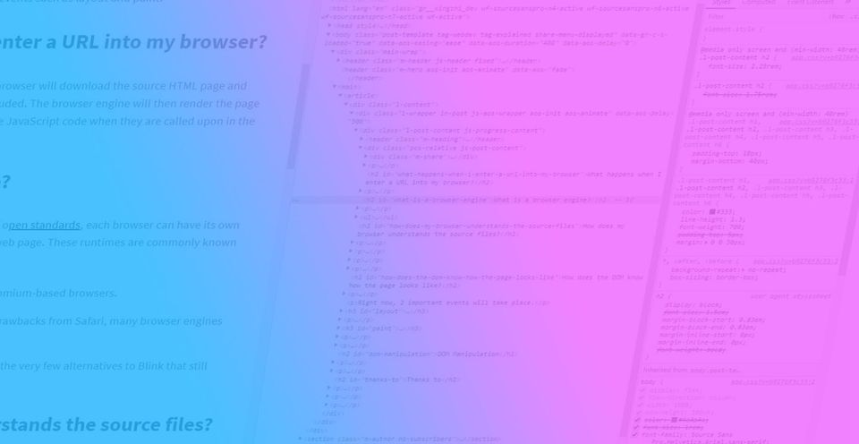 Rendering a Web Page Explained