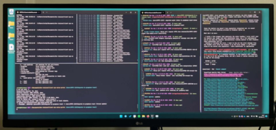 What happens when a Windows user tries to use as much CLI as possible